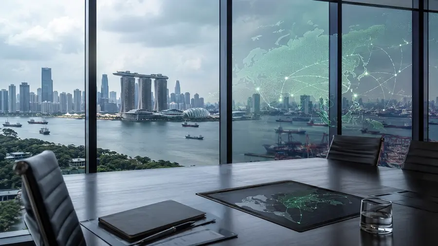 Asia GCC trade corridor and cross-border commercial settlement
